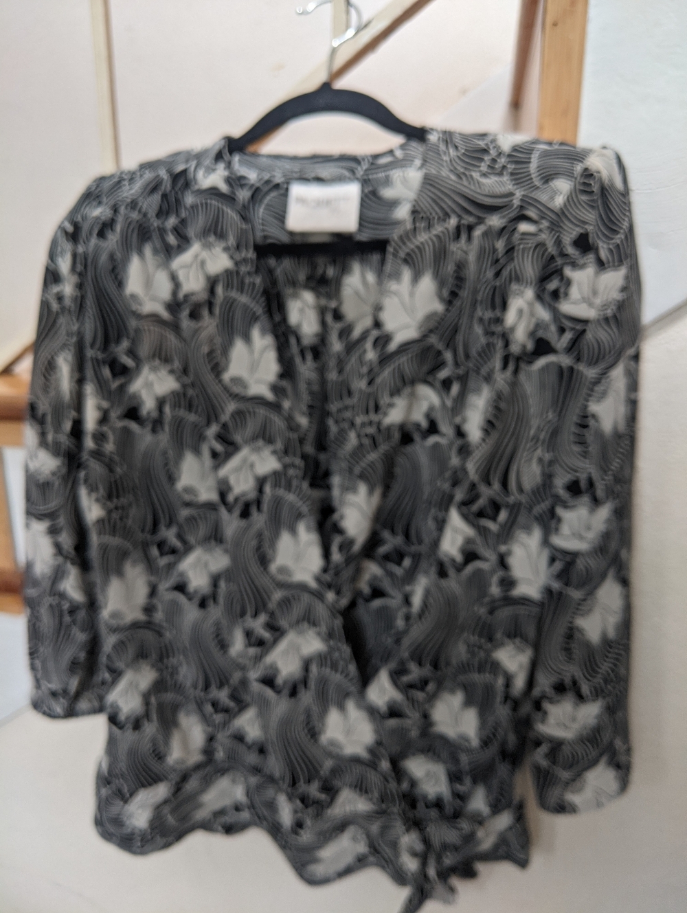 Women's Vintage Retro Fashion Blouse Top Businesscasual Floral Party